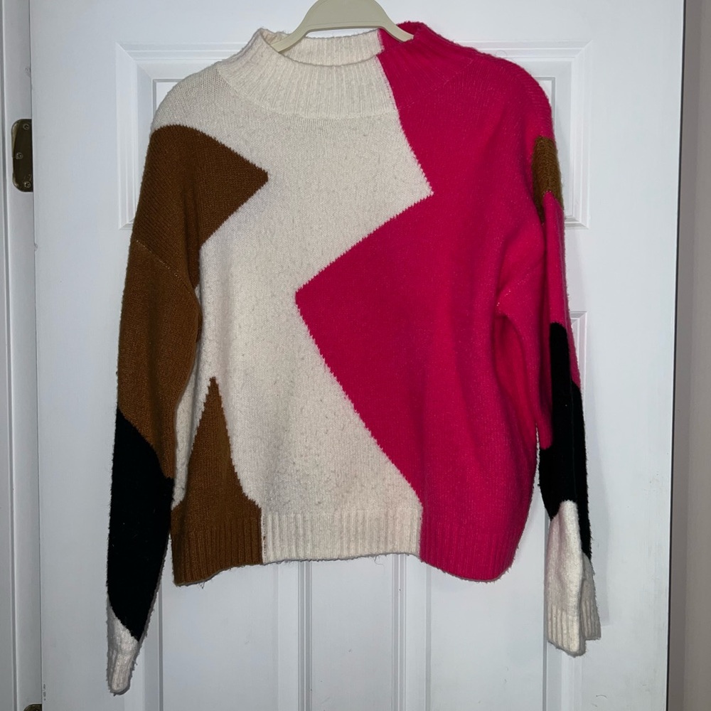 LUSH Colorblock Sweater